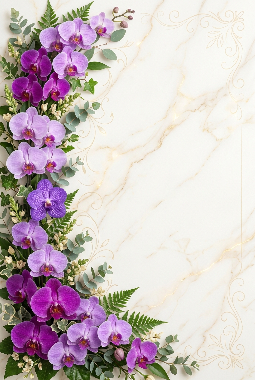 Lavender Orchids